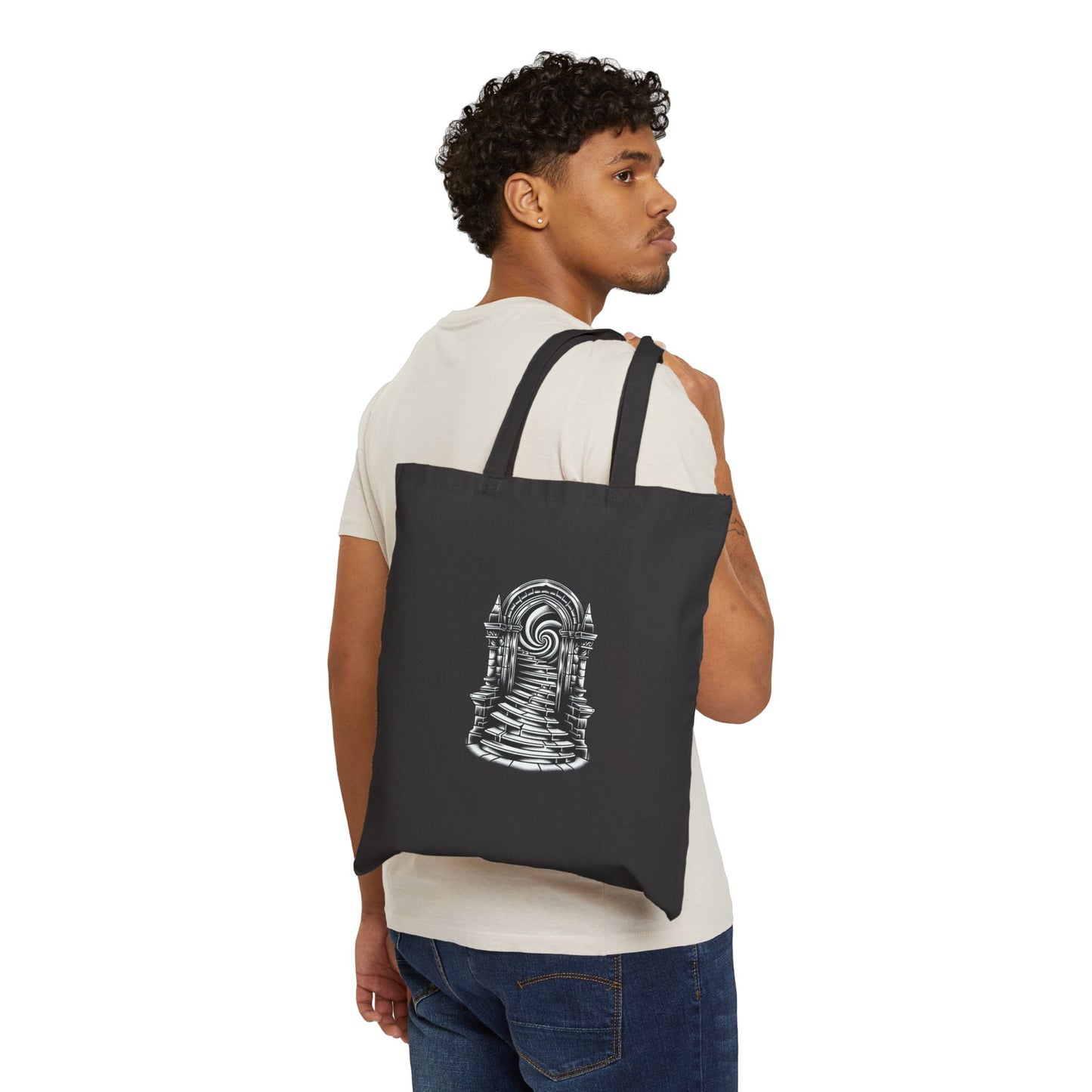 Portal - Cotton Canvas Tote Bag